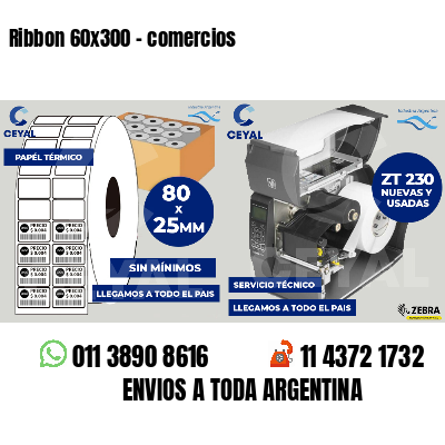 Ribbon 60x300 - comercios