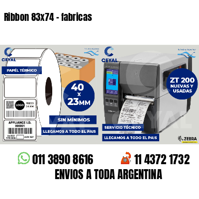 Ribbon 83x74 - fabricas