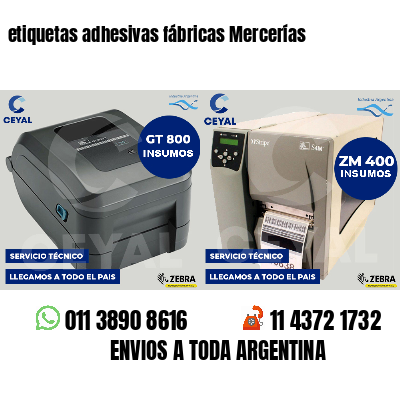 etiquetas adhesivas fábricas Mercerías
