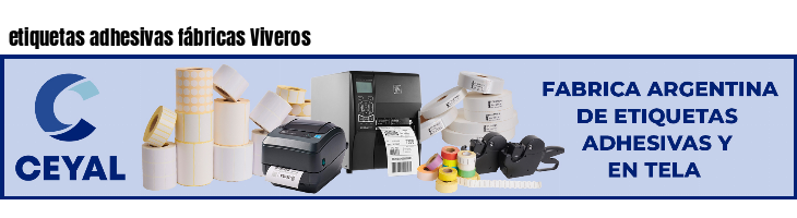 etiquetas adhesivas fábricas Viveros