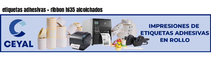 etiquetas adhesivas   ribbon hl35 alcolchados