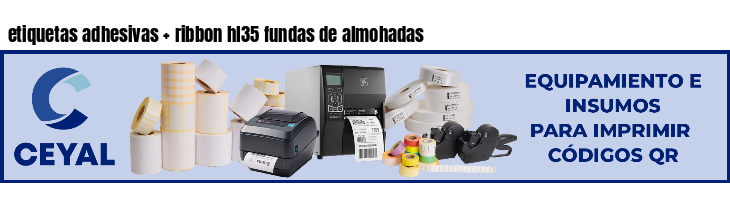 etiquetas adhesivas   ribbon hl35 fundas de almohadas