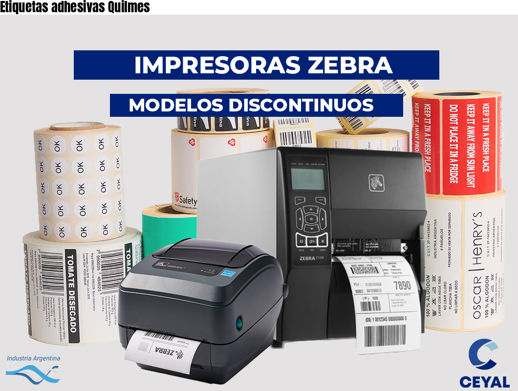 Etiquetas adhesivas Quilmes