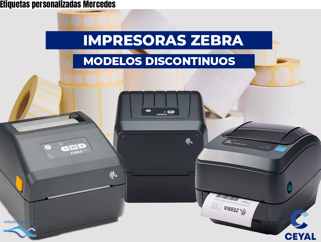 Etiquetas personalizadas Mercedes