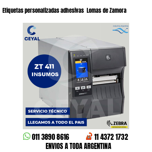 Etiquetas personalizadas adhesivas  Lomas de Zamora