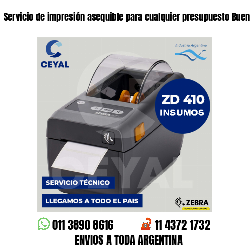 Servicio de impresión asequible para cualquier presupuesto Buenos Aires