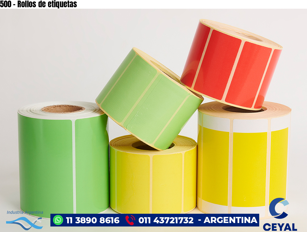 500 - Rollos de etiquetas