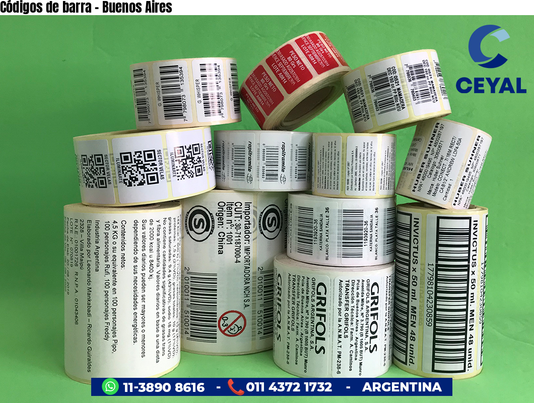 Códigos de barra - Buenos Aires