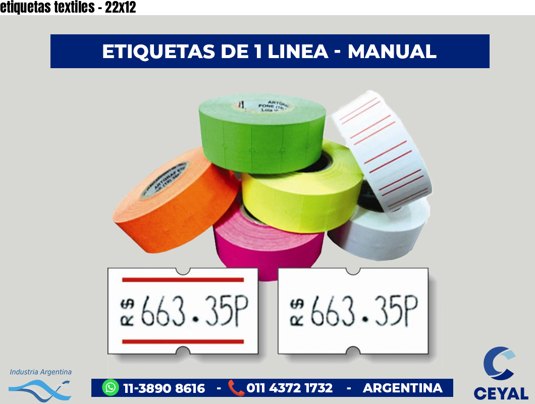 etiquetas textiles - 22x12