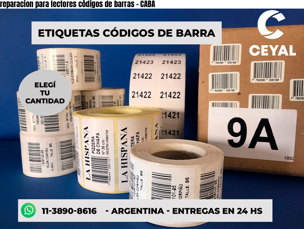 reparacion para lectores códigos de barras - CABA