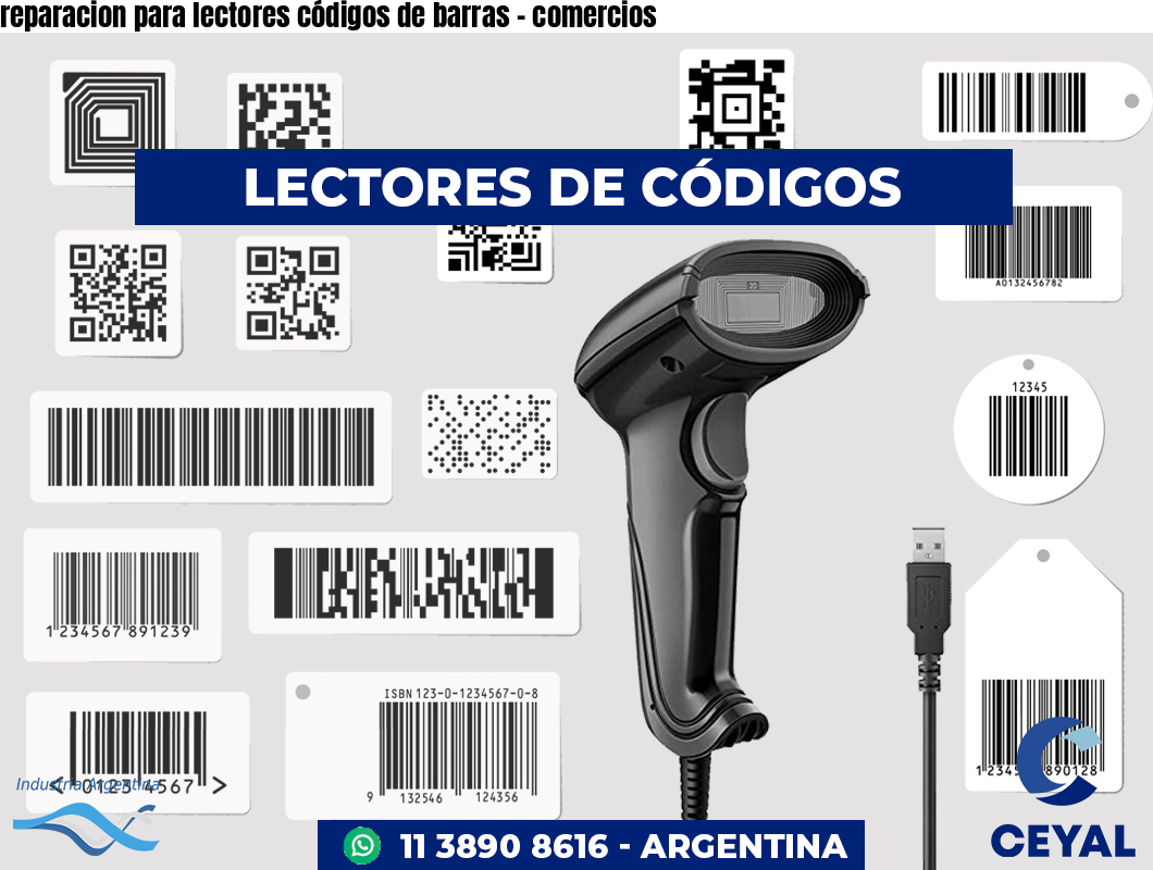 reparacion para lectores códigos de barras - comercios