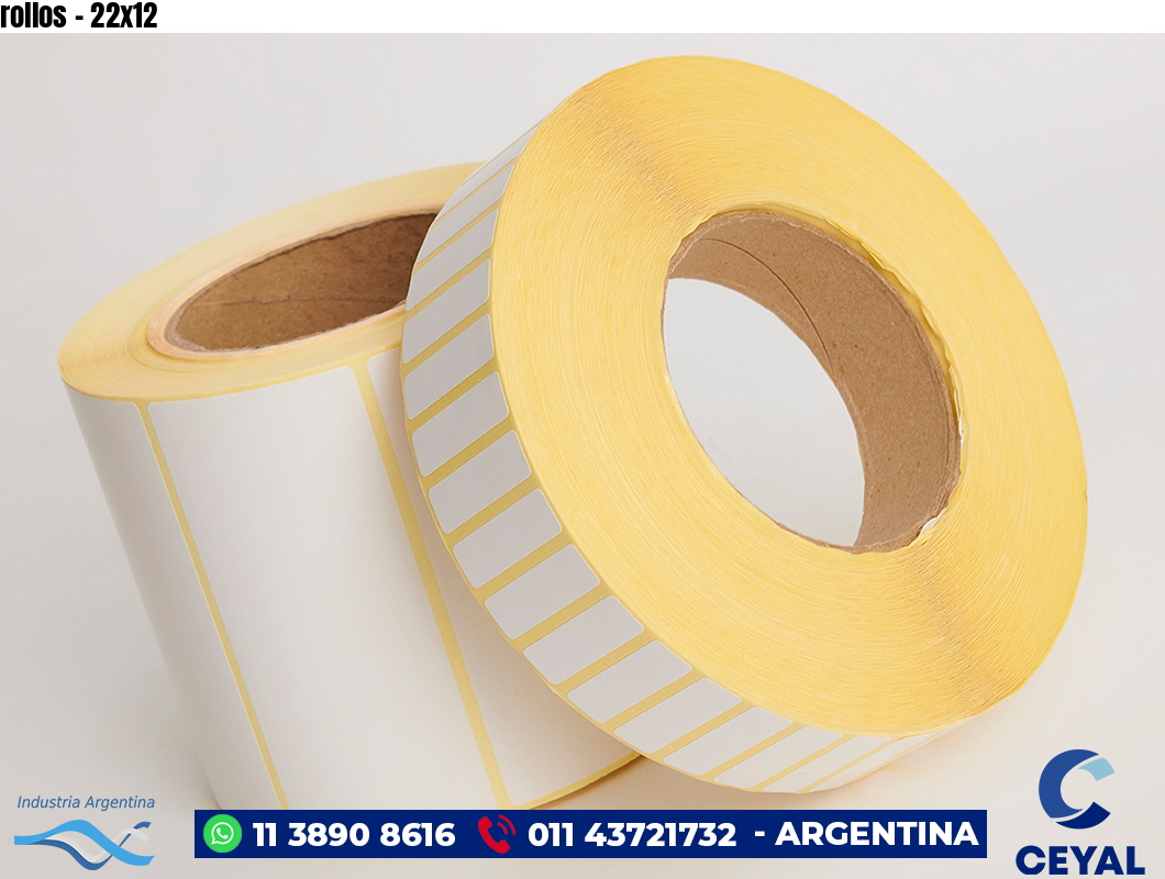 rollos - 22x12
