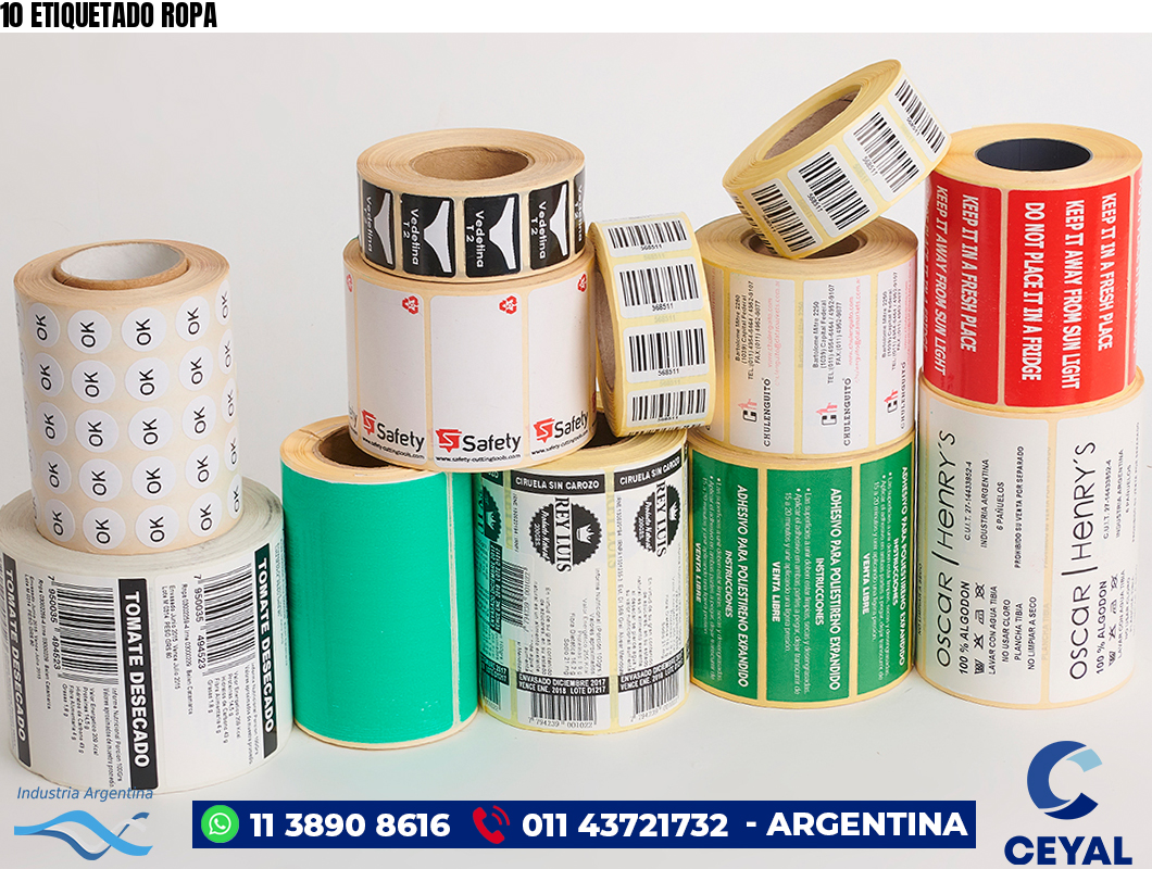10 ETIQUETADO ROPA