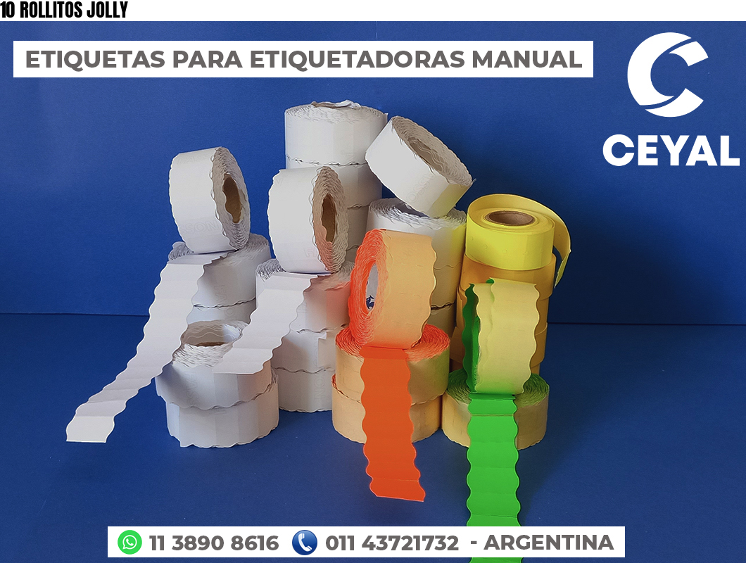 10 ROLLITOS JOLLY