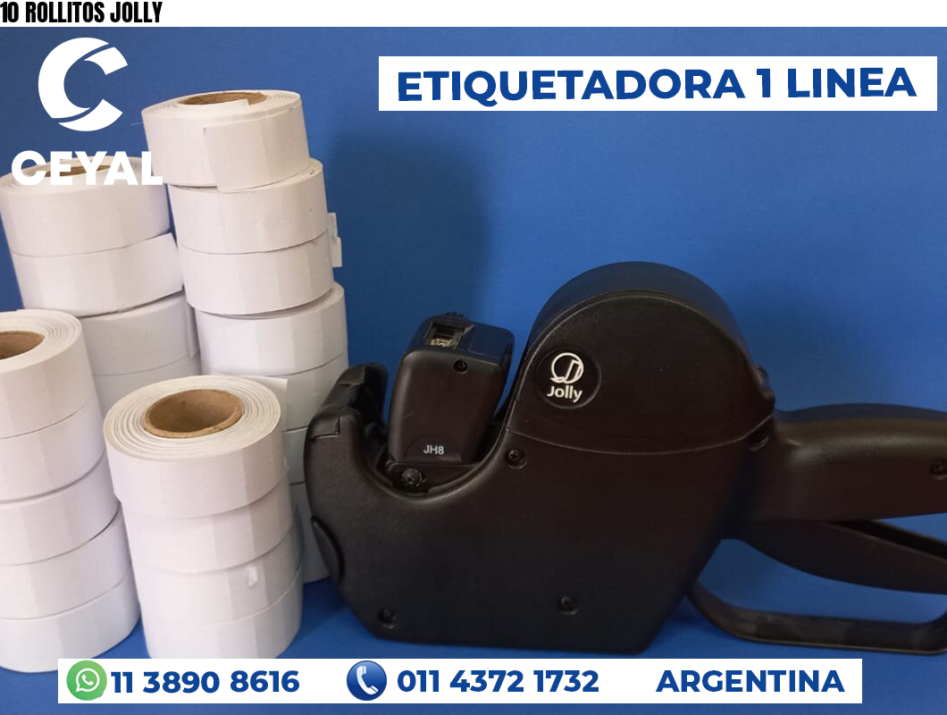10 ROLLITOS JOLLY
