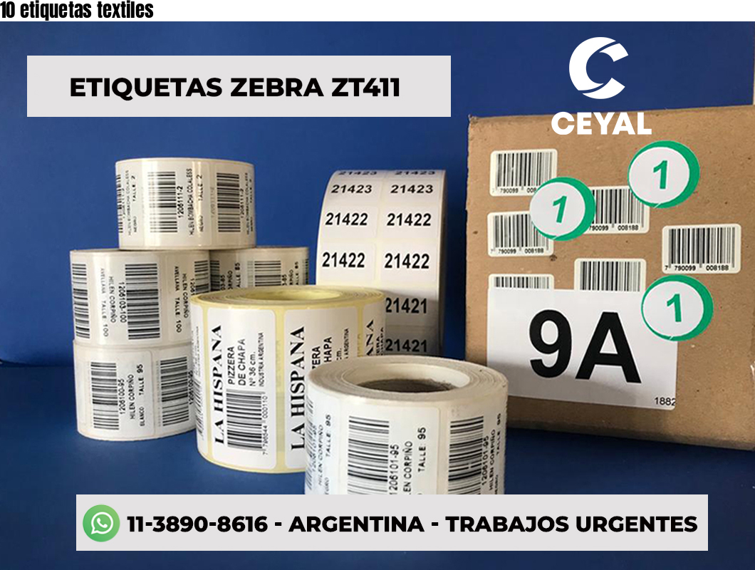 10 etiquetas textiles