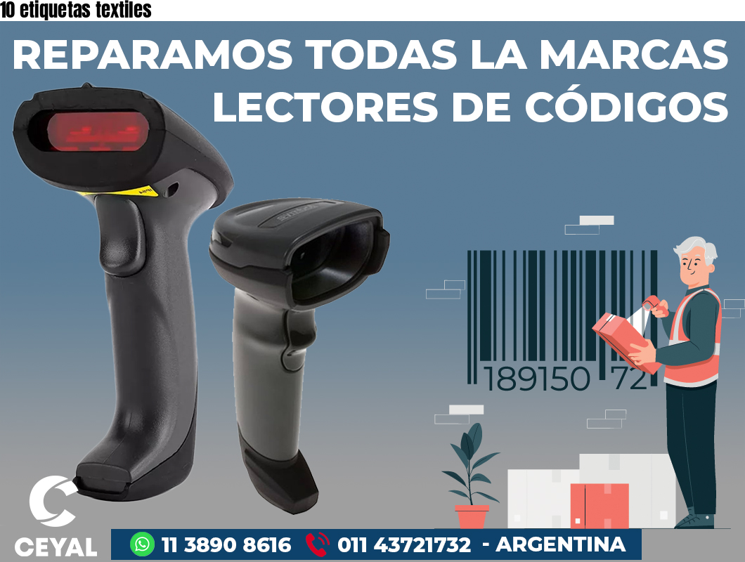 10 etiquetas textiles