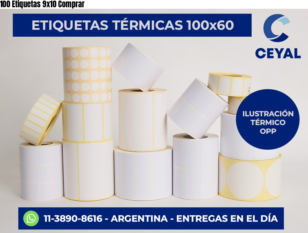 100 Etiquetas 9×10 Comprar