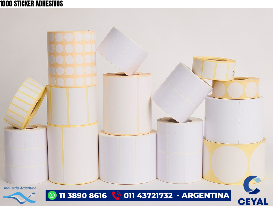 1000 STICKER ADHESIVOS