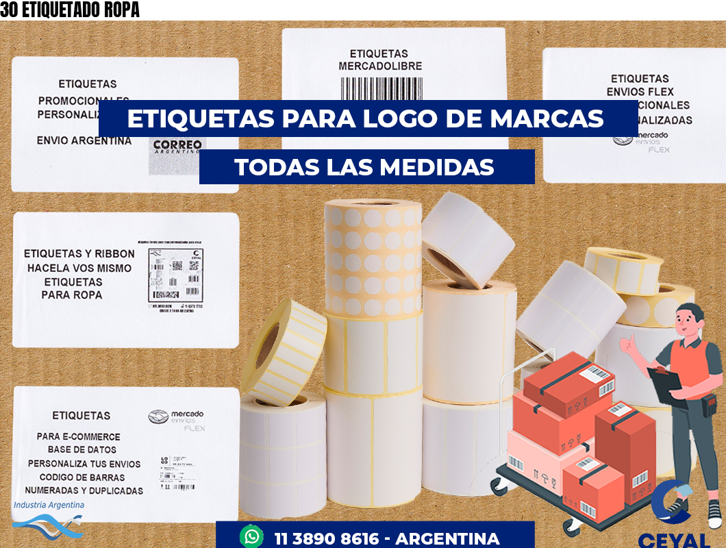 30 ETIQUETADO ROPA