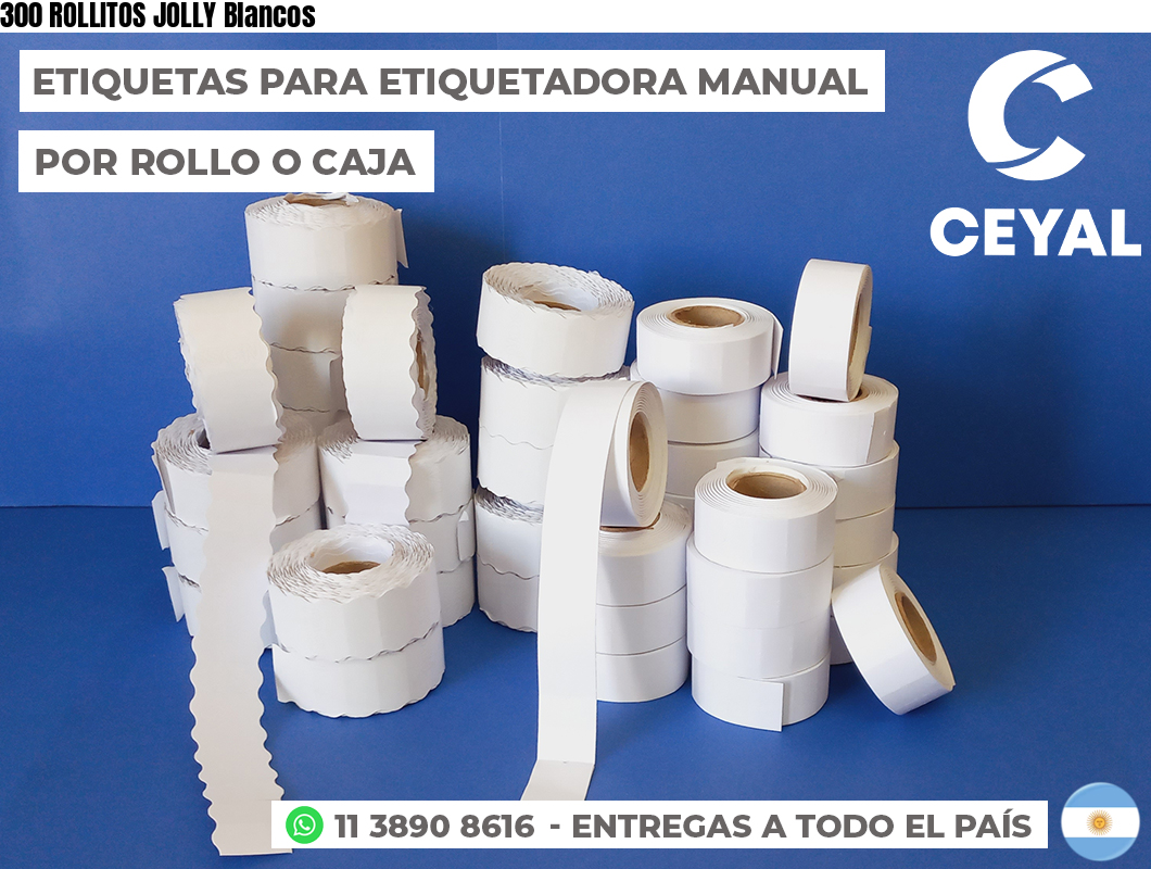 300 ROLLITOS JOLLY Blancos