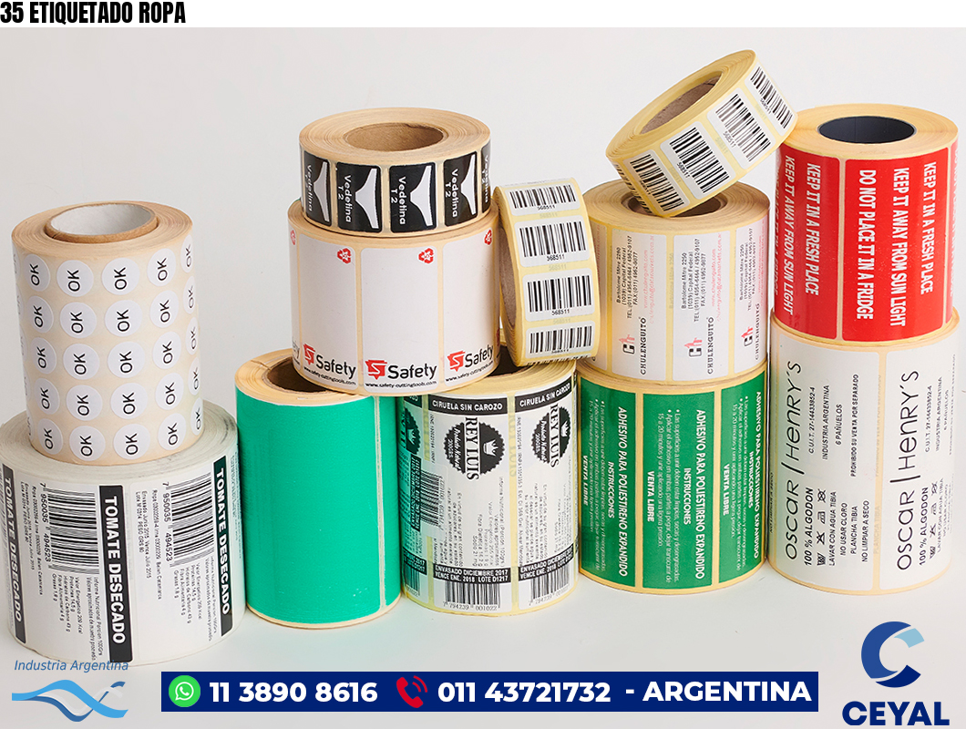 35 ETIQUETADO ROPA