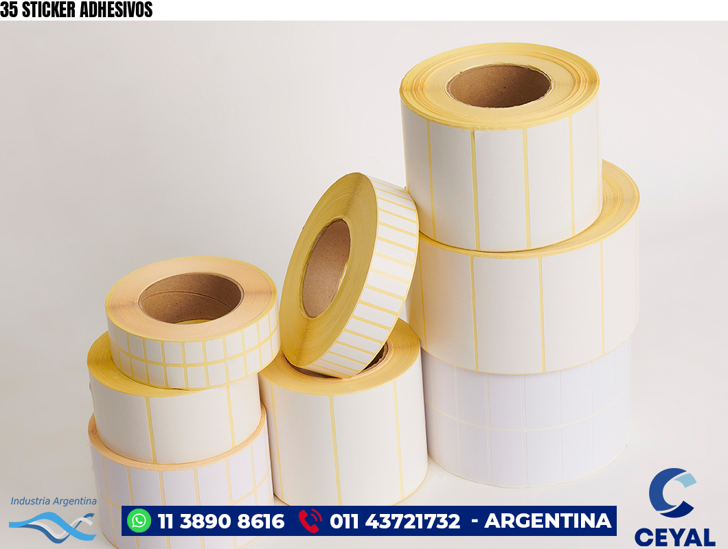 35 STICKER ADHESIVOS