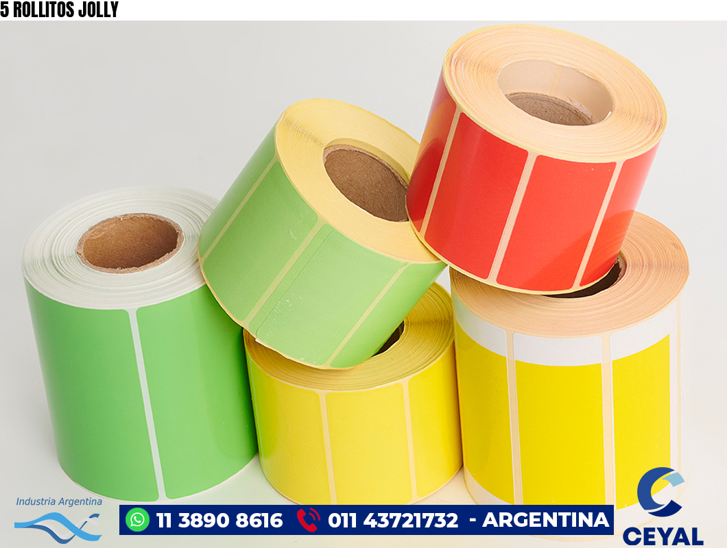 5 ROLLITOS JOLLY