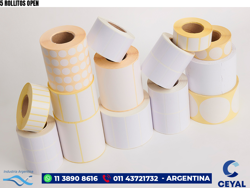 5 ROLLITOS OPEN