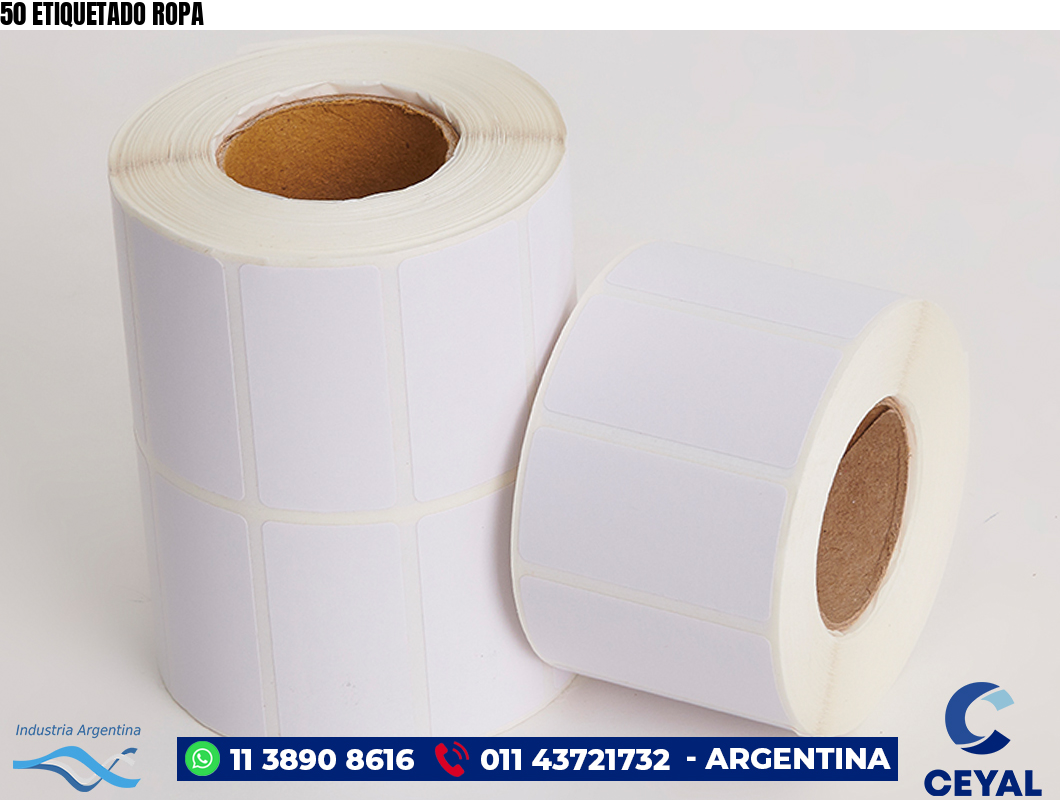 50 ETIQUETADO ROPA
