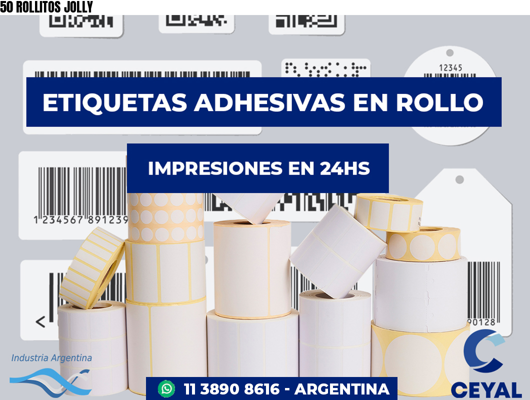50 ROLLITOS JOLLY
