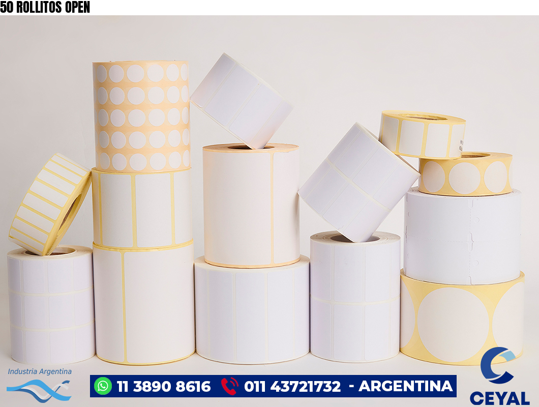 50 ROLLITOS OPEN