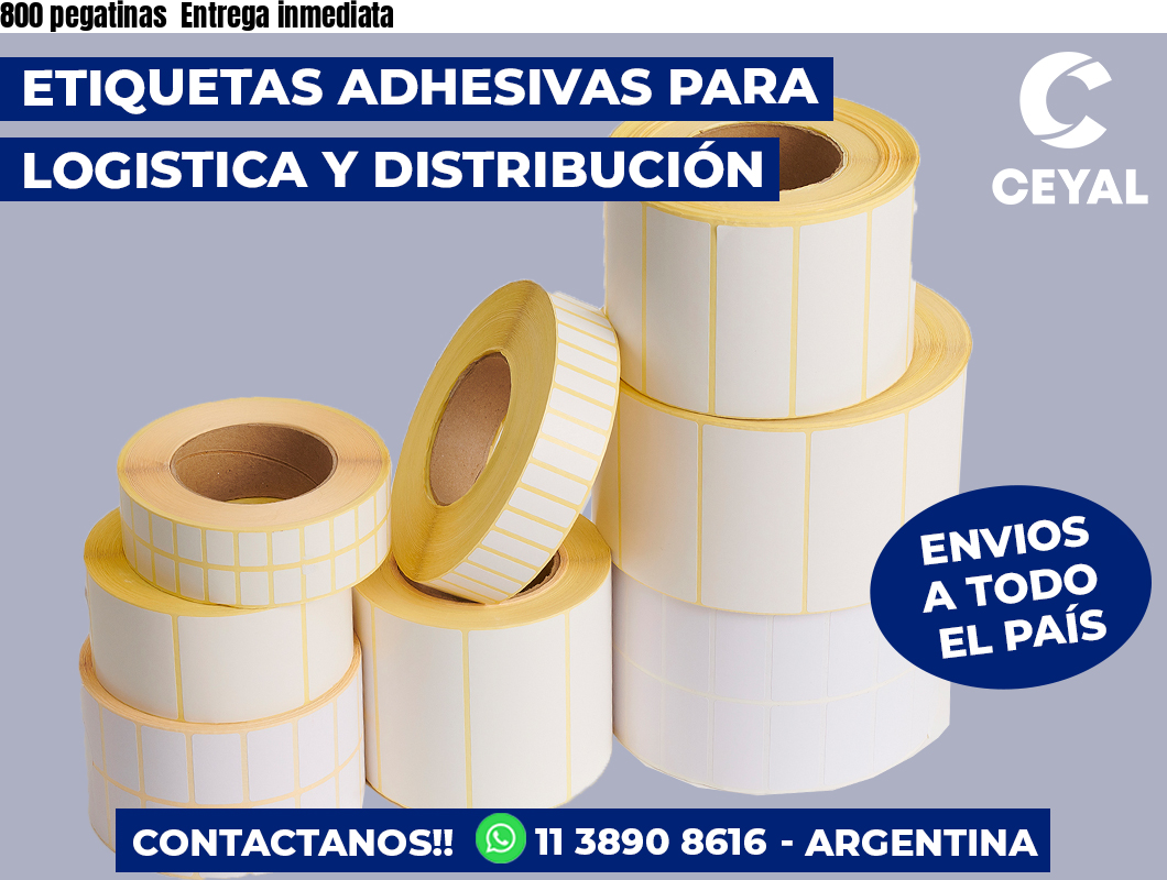 800 pegatinas  Entrega inmediata