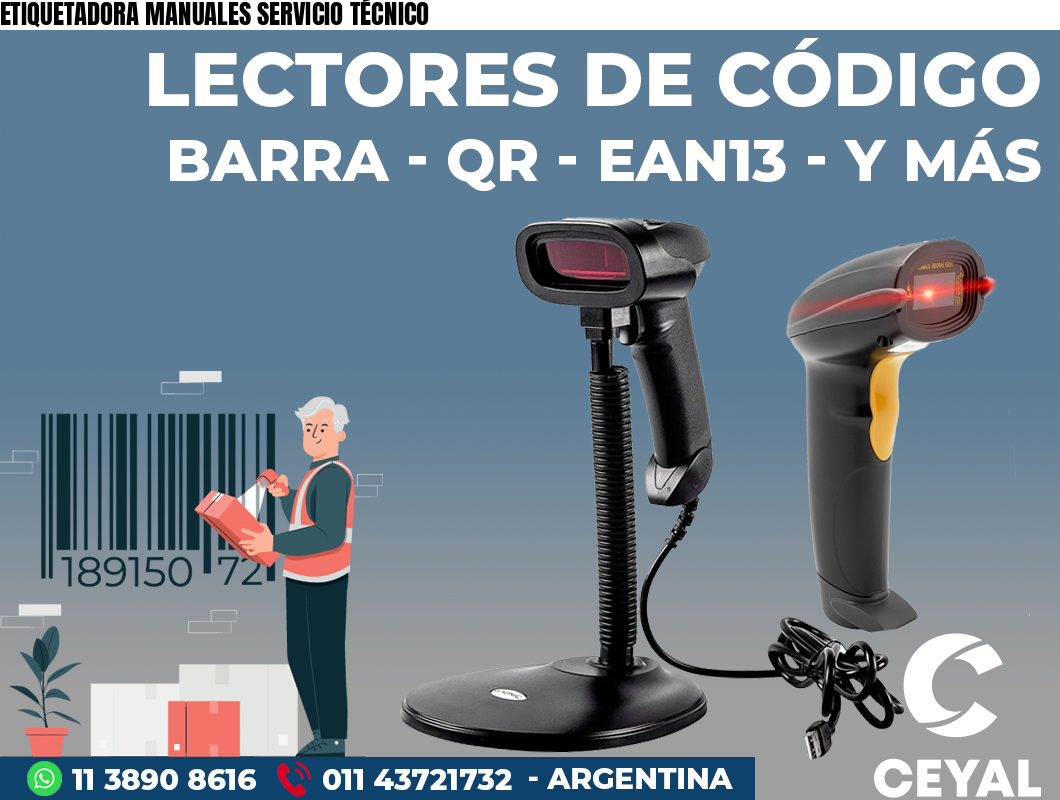 ETIQUETADORA MANUALES SERVICIO TÉCNICO