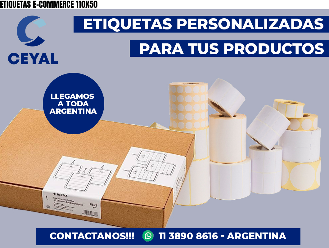 ETIQUETAS E-COMMERCE 110X50