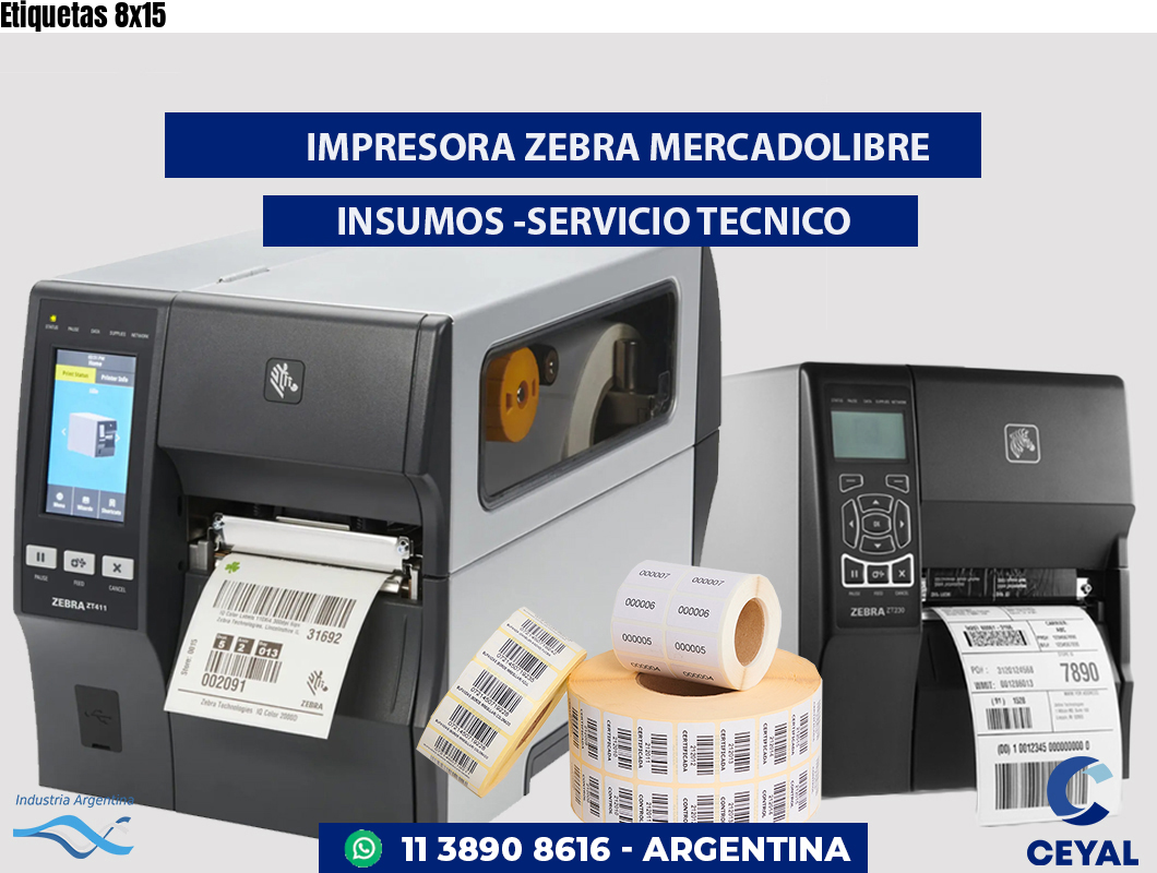 Etiquetas 8x15