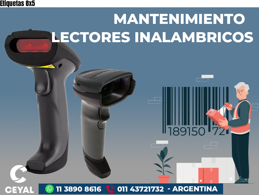 Etiquetas 8x5