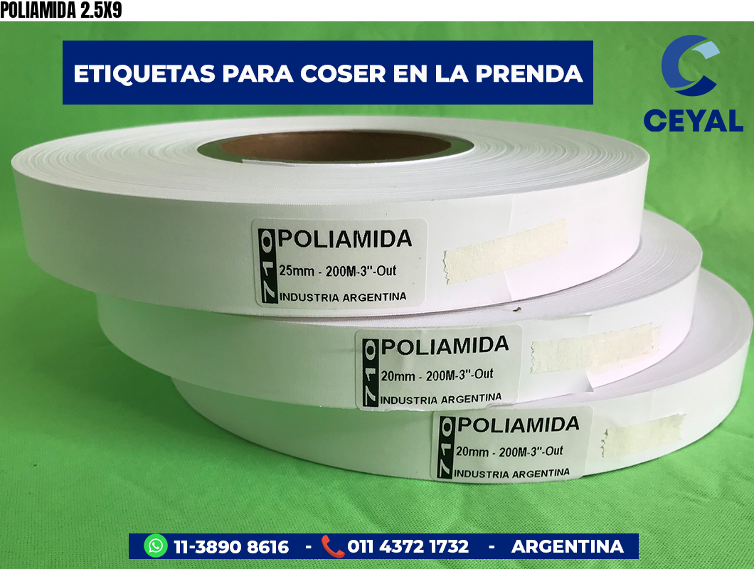 POLIAMIDA 2.5X9