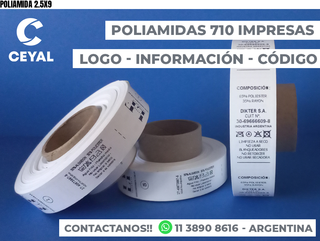 POLIAMIDA 2.5X9