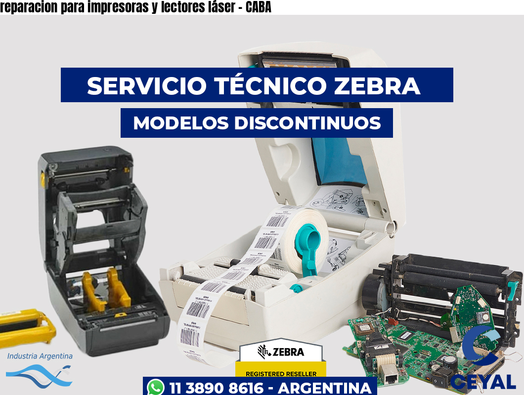 reparacion para impresoras y lectores láser – CABA