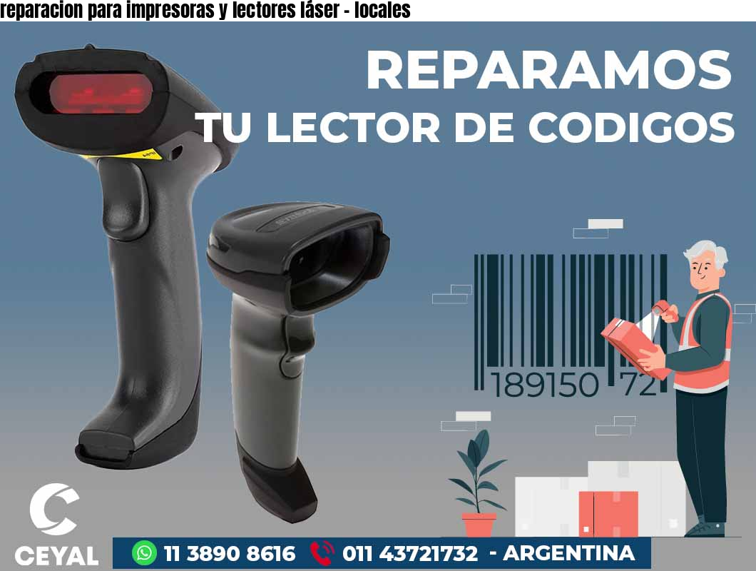 reparacion para impresoras y lectores láser - locales