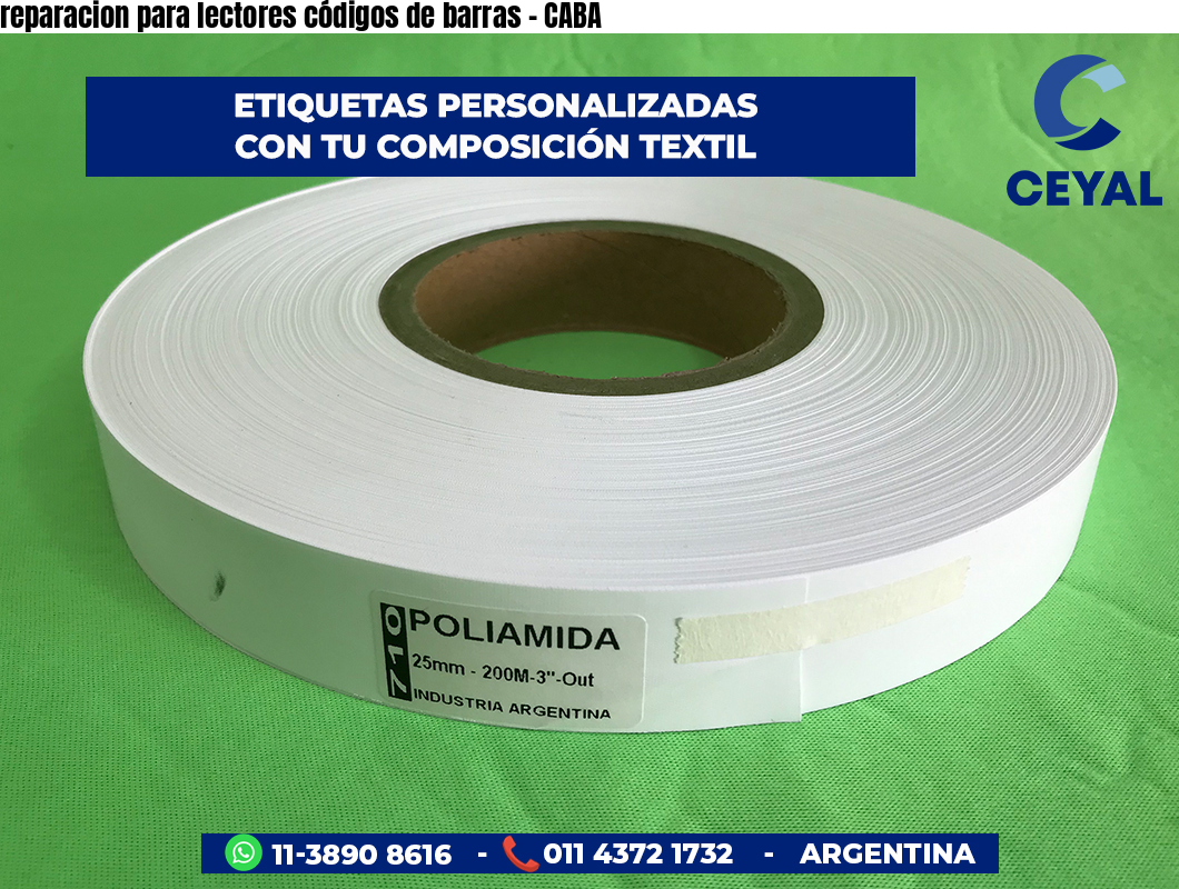 reparacion para lectores códigos de barras - CABA