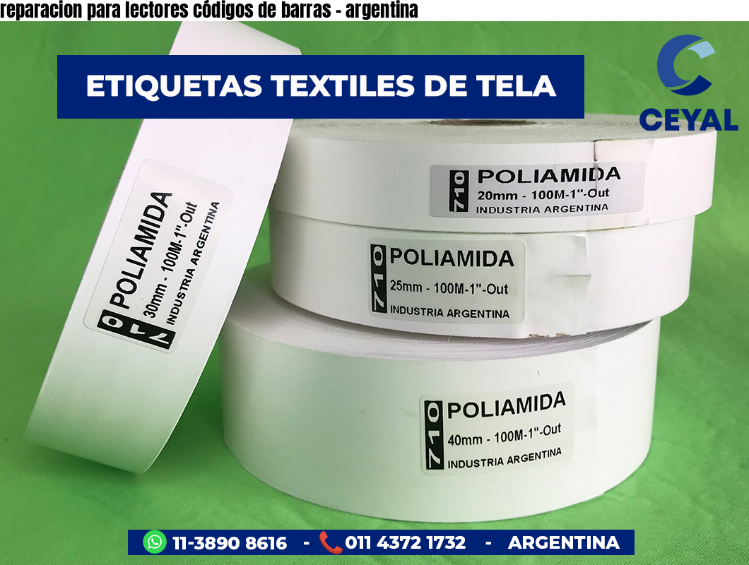 reparacion para lectores códigos de barras - argentina