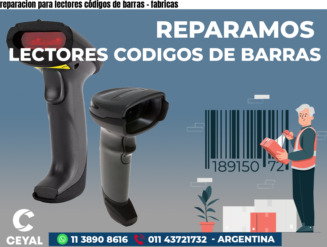 reparacion para lectores códigos de barras – fabricas
