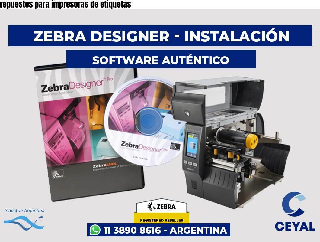 repuestos para impresoras de etiquetas