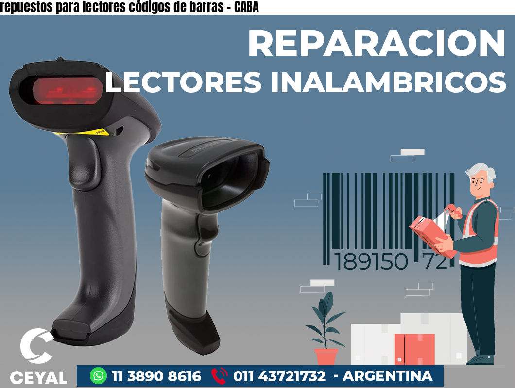repuestos para lectores códigos de barras – CABA