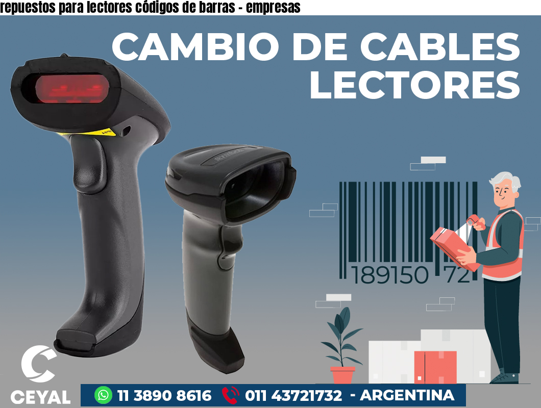 repuestos para lectores códigos de barras – empresas