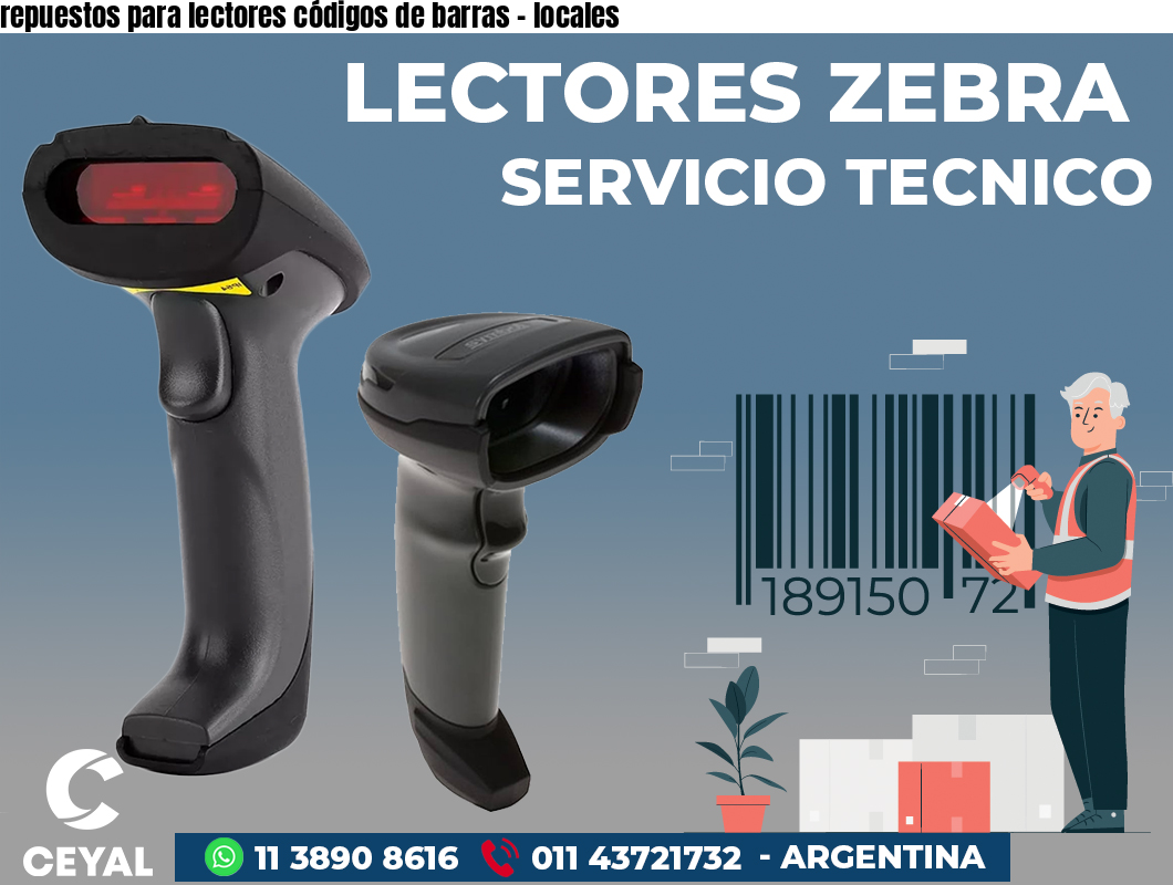 repuestos para lectores códigos de barras – locales