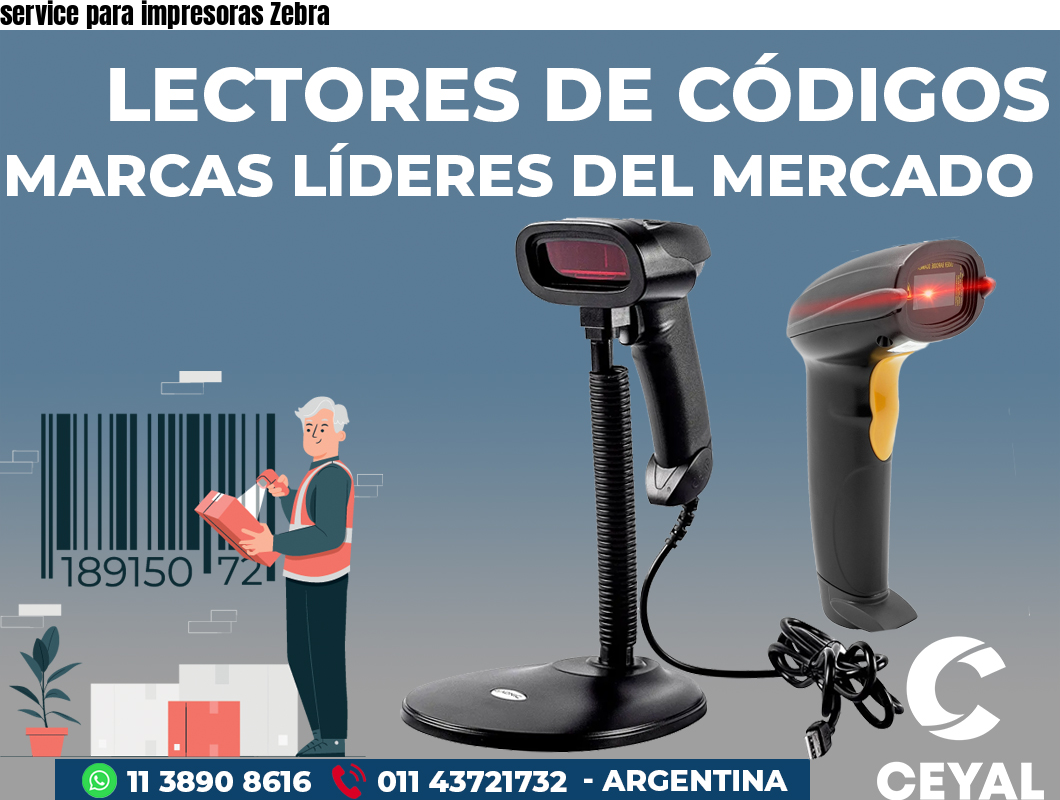 service para impresoras Zebra