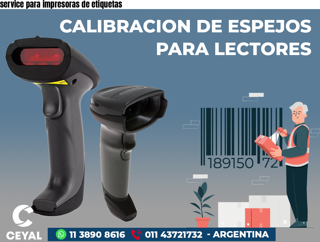 service para impresoras de etiquetas